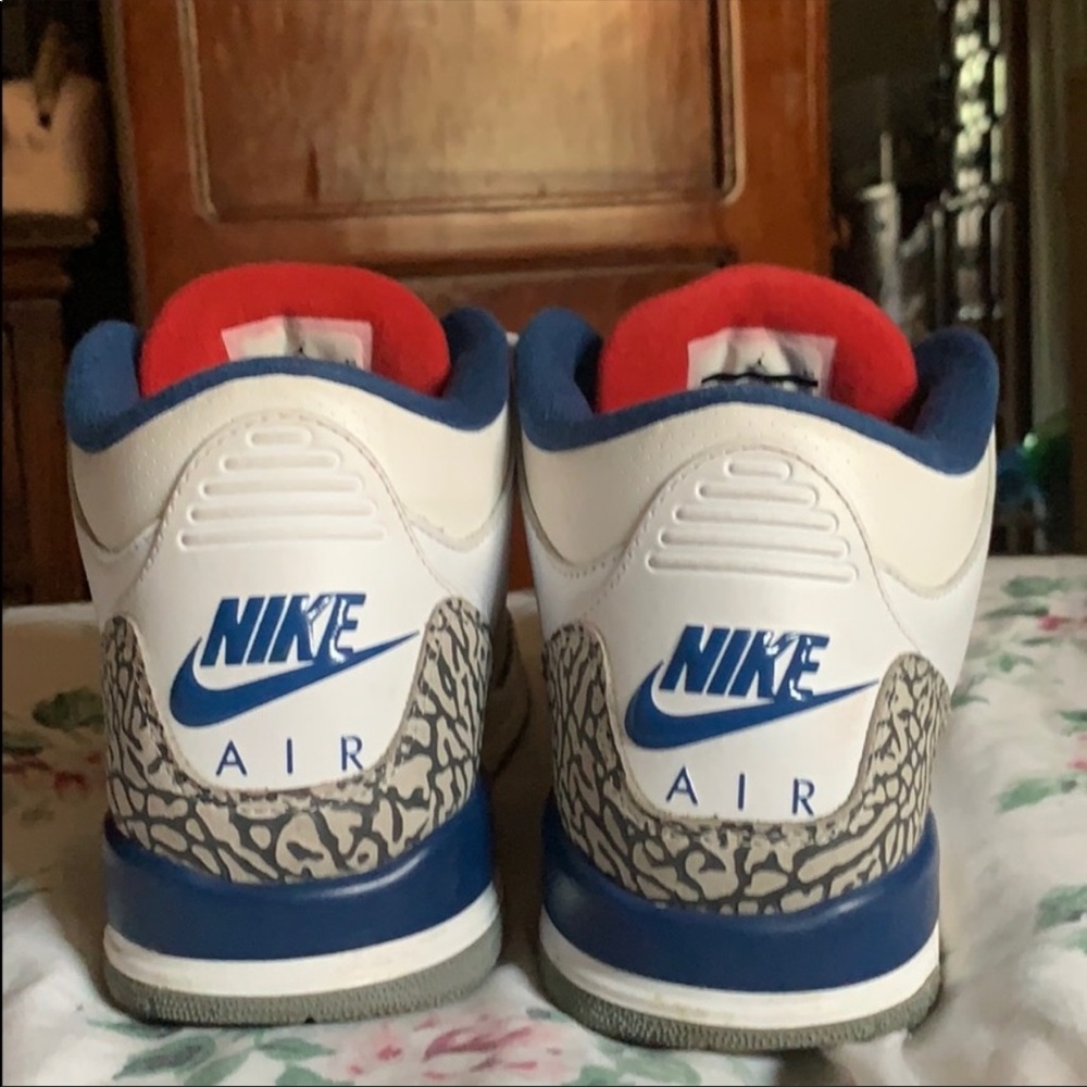 AIR JORDAN 3 RETRO OG 'TRUE BLUE' 2016 - Picture 3 of 5